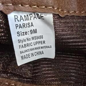 Rampage Brown Ankle Boots